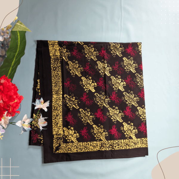 Batik Kerinci motif kopi dan bumbu Panyelan, segar dan elegan. Tersedia di batikkerinci.com.