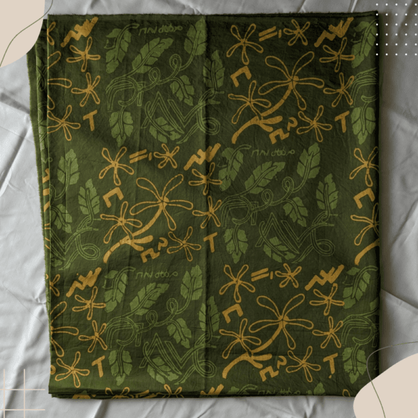 Batik sutra motif bunga Incung dan anggrek, batikkerinci.com.